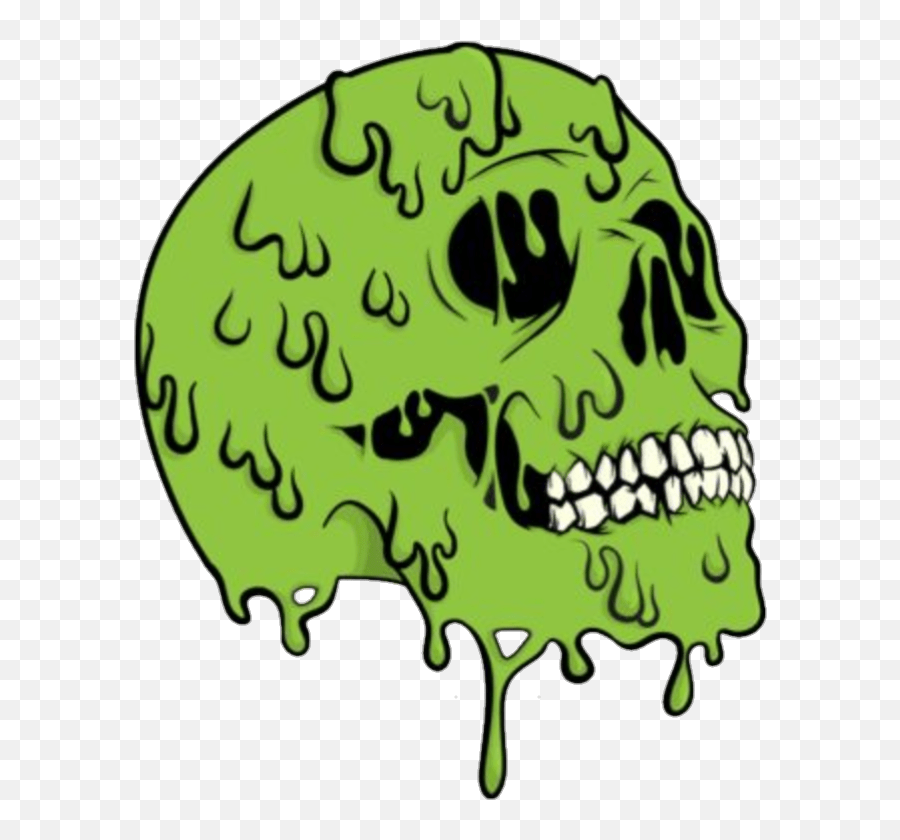 Download Green Skulls Png Transparent Green Skull,Skulls Png free