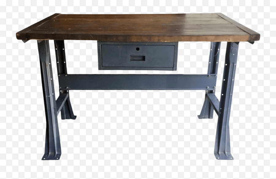 Vintage U0026 Used Metal Desks For Sale Chairish Metal Working Table Png,Desk Transparent