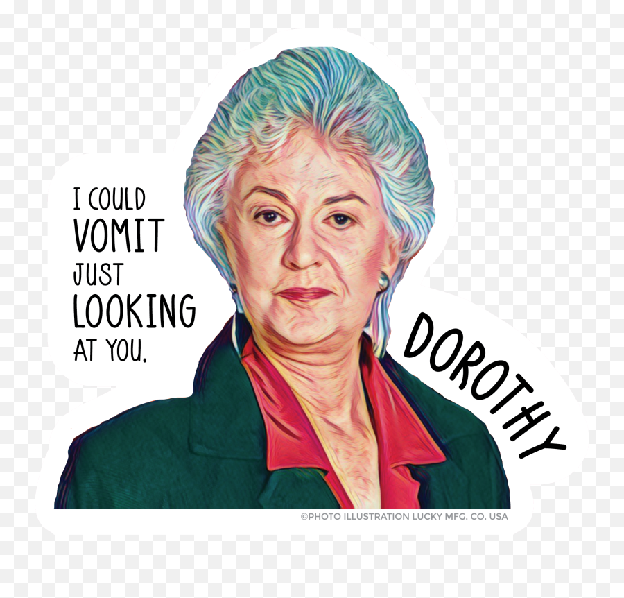 Golden Girls Quotes Sticker Set Golden Girl Quote Png Dorathy,Golden