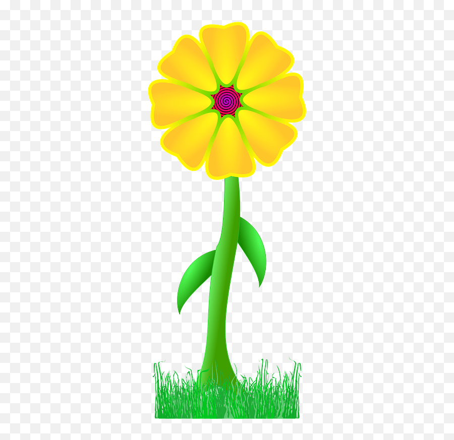 Yellow Flower Happy Png,Green And Yellow Flower Logo free