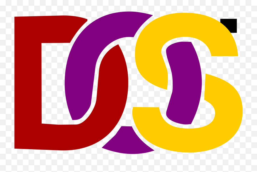Contrived Ms Dos Disk Operating System Png dos Logo free