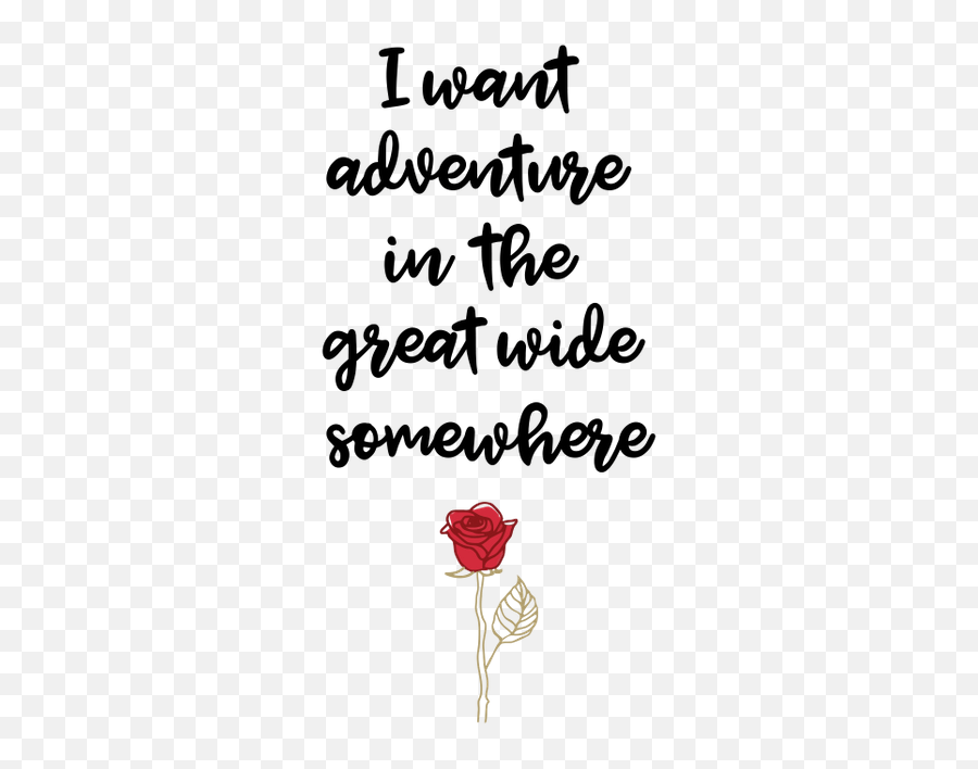 Beauty And The Beast Quote Art Print Beauty And The Beast Rose Quotes