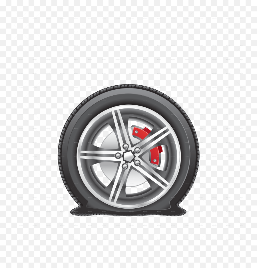 Winter Flat Tire Free Flat Tire Clipart Png,Tire Png free