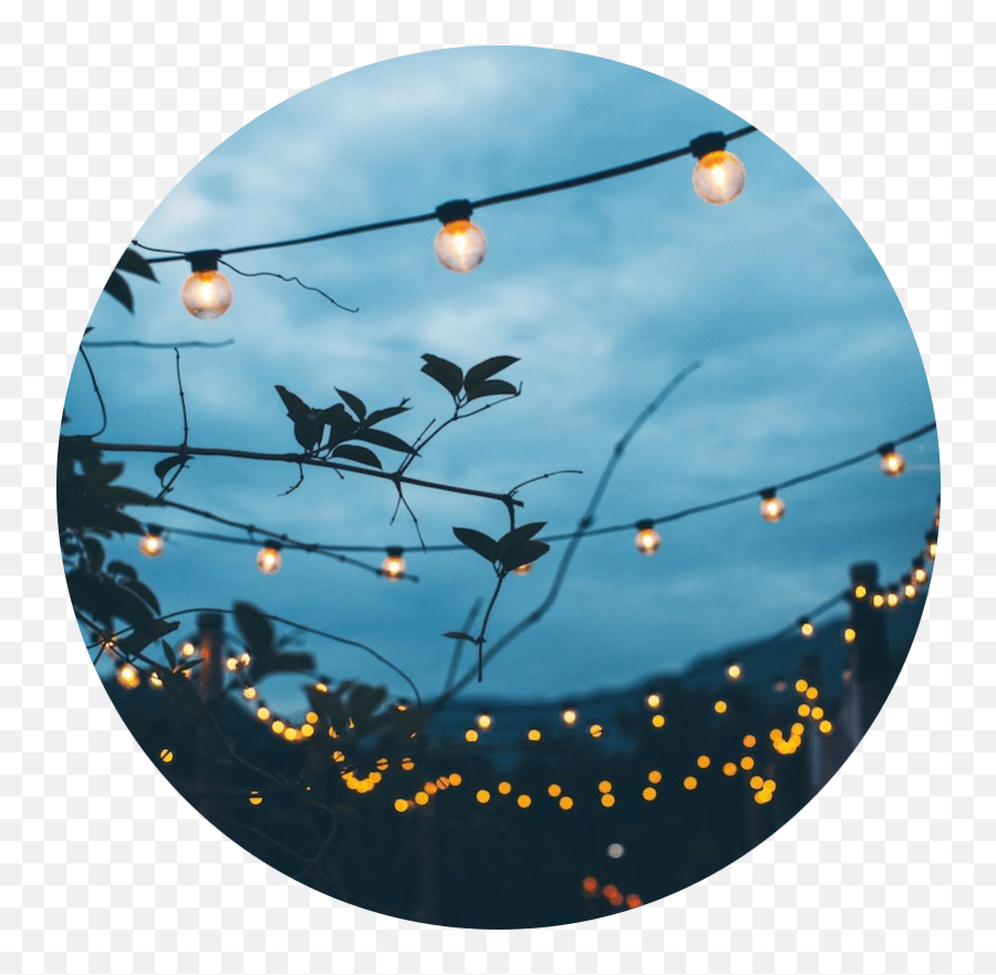 Light Bulbs Blue Sky Sticker Aesthetic Profile Pictures Sky Png,Blue