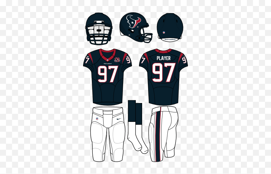 Houston Texans Home Uniform Baltimore Ravens Home Uniforms Png