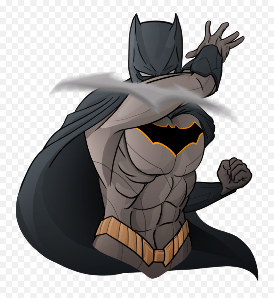 Download Hd Batarang Drawing Batman Batman Throwing Batarang Png