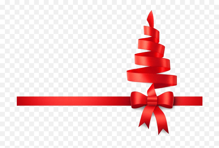 Red Christmas Ribbon Background Png Mart Email Signature Christmas