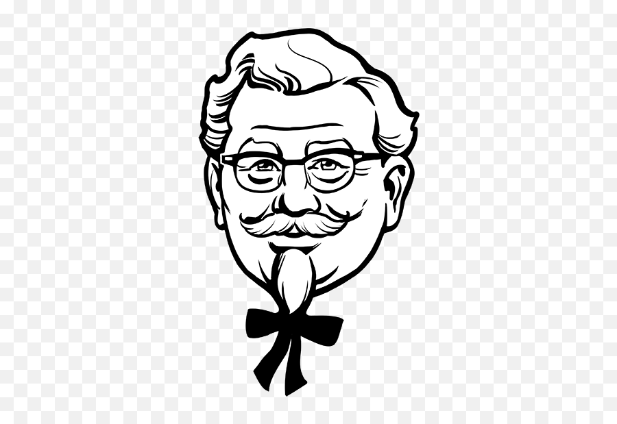 A Pen Colonel Sanders Face Png,Colonel Sanders Png free transparent