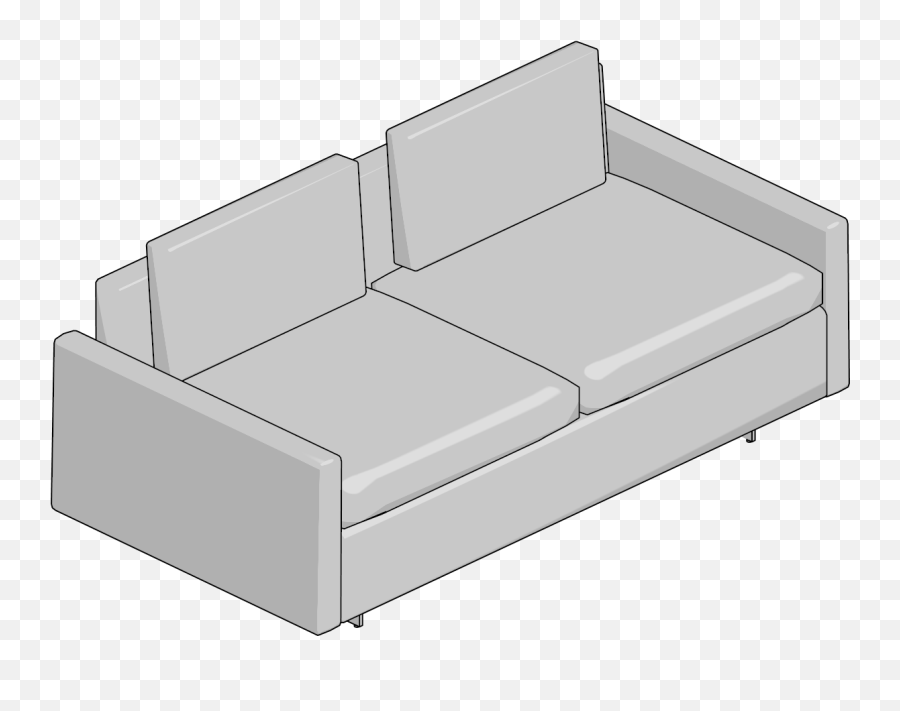 Auto Cad 3d Furniture Model Downloads Steelcase Loveseat Png,Sofa
