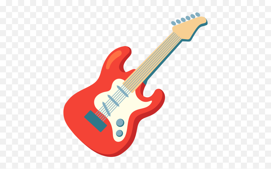 Guitar Emoji Guitar Emoji Png,Android N Icon free transparent png