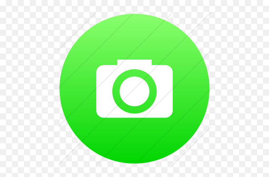 Ios Neon Green Gradient Raphael Camera Icon Iphone Camera App Icon Green Png,Iphone Camera
