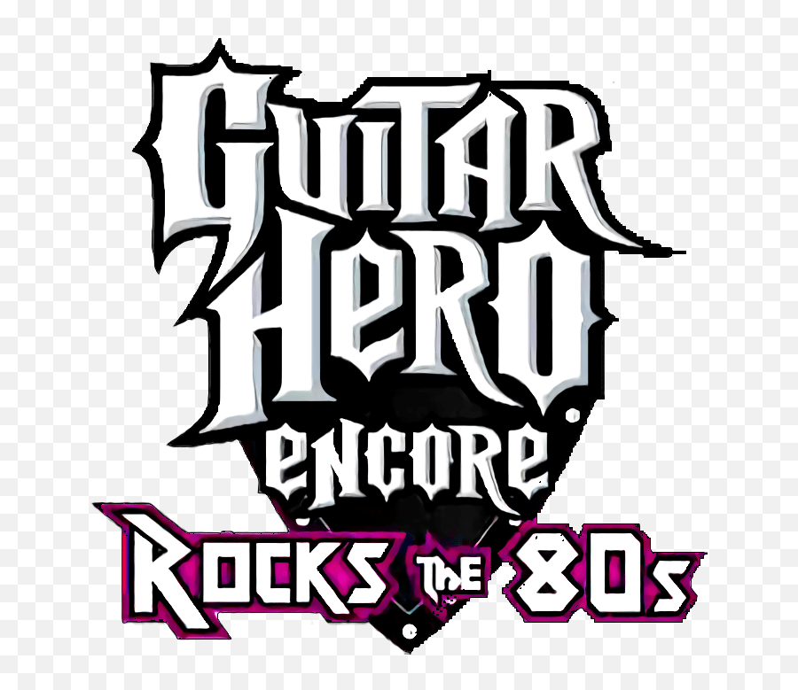 Rocks The 80s Guitar Hero Rocks The 80s Logo Png,Guitar Hero Logo