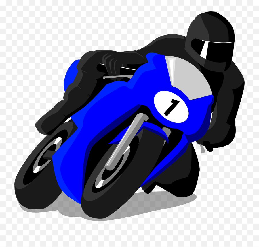 Racing Bike Clip Art Sports Bike Clipart Png,Motorcycle Clipart Png