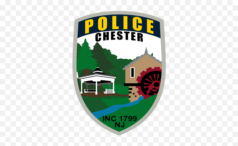 Chester Police Department Chester Township Nj Chester Nj Police Png,Blank Police Badge Png