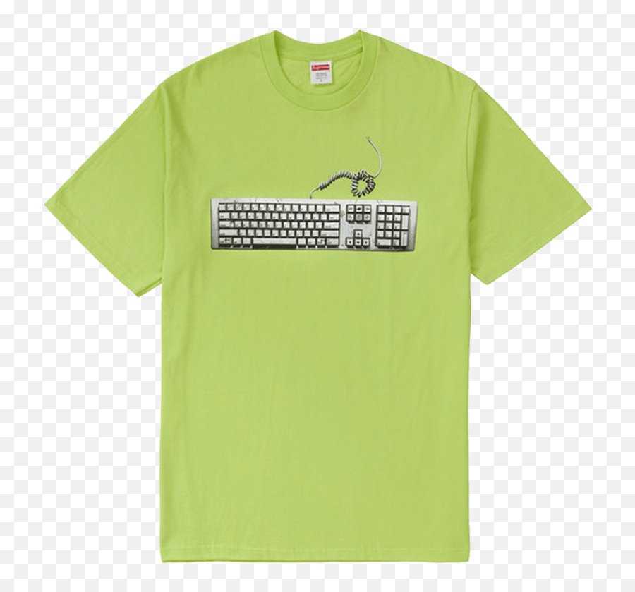 Neon Green Supreme Wallpaper Short Sleeve Png,Supreme Logo Wallpaper