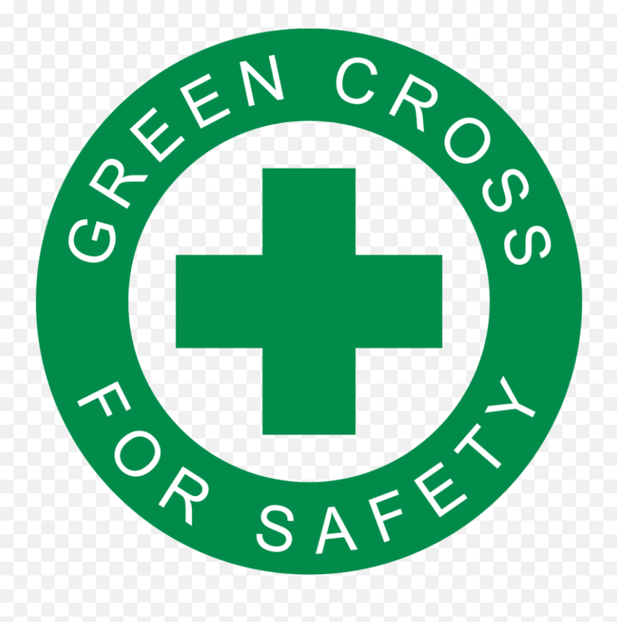 Green Cross For Safety Logo Green Cross Png,Cross Logo Png free