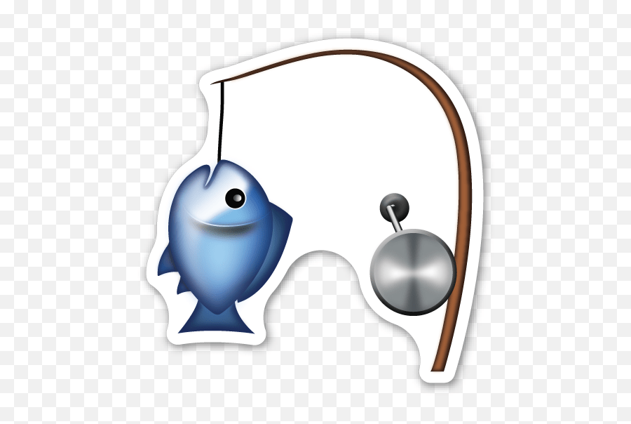 Fishing Pole And Fish Fishing Emoji Png,Fish Emoji Png free