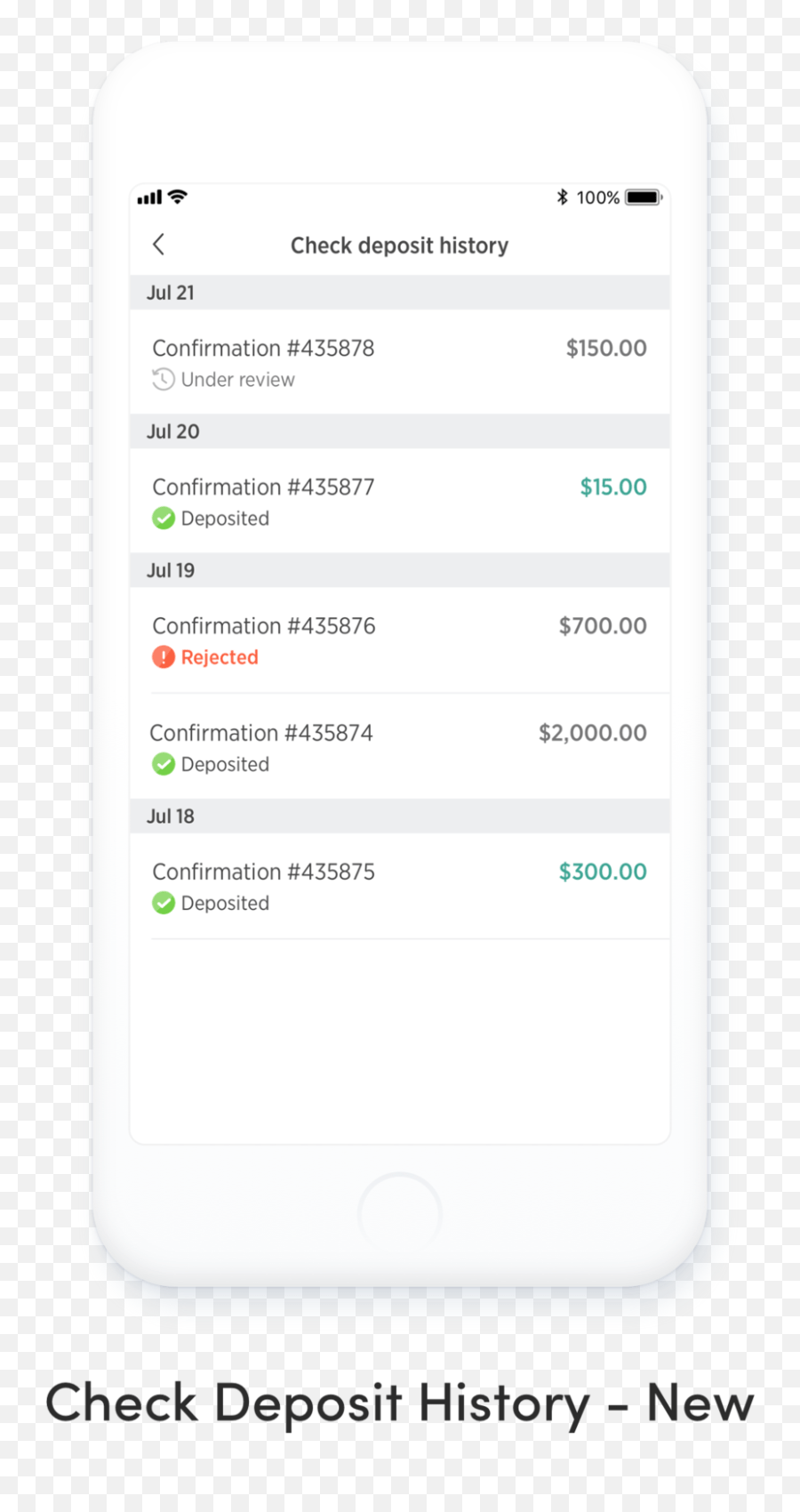 Varo Money Check Deposit Redesign U2014 Charles Haitkin Screenshot