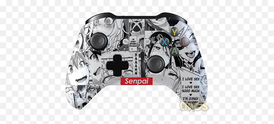 Ahegao Anime Xbox One Controller png free transparent png images