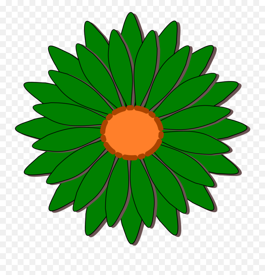 Lime Green Flower Clipart Graphics