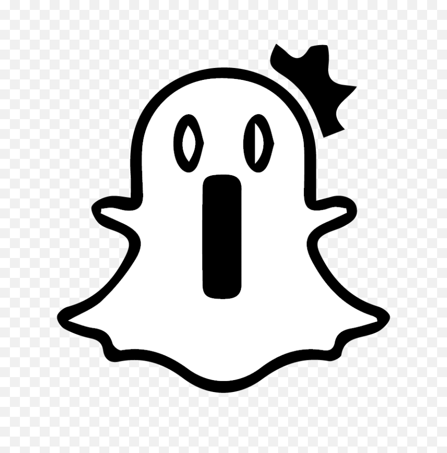 Ghost Clipart Snap Icon Snapchat Ghost Png,Snapchat Ghost Transparent
