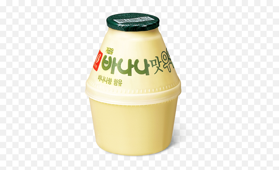 Banana Flavored Milk Png Free Korean Banana Milk Transparent,Milk