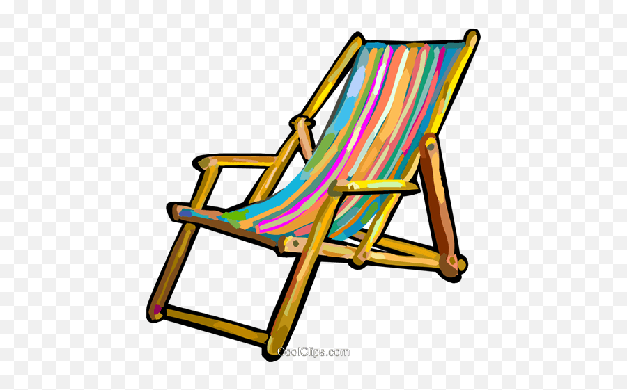 Patio Chair Royalty Free Vector Clip Art Illustration Lawn Chair Clip