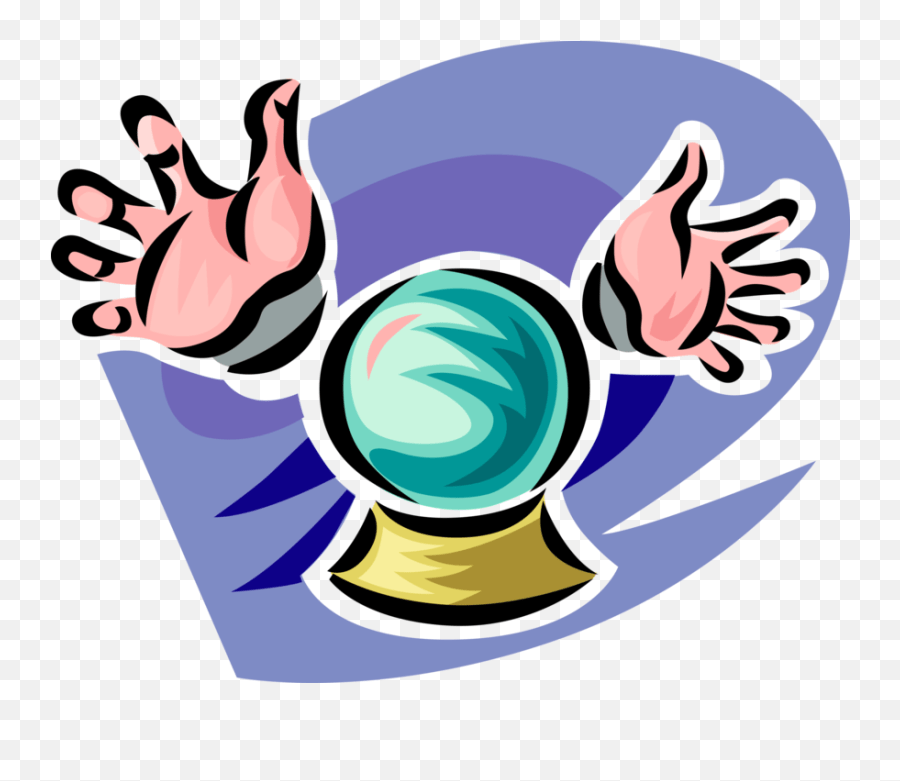 Crystal Ball Used In Fortune Telling Fortune Teller Clipart Png