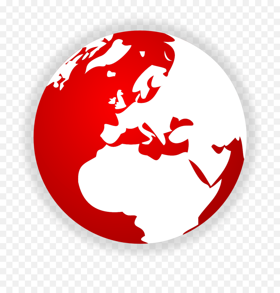 Red World Globe Logo Logodix 24 News Channel Pakistan Png,Globe Logo