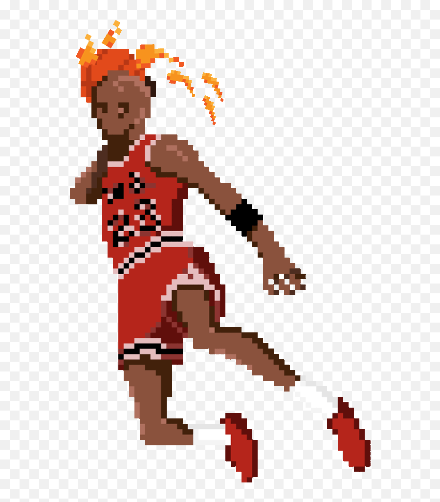 Chicago Bulls Nba Sticker By Jumpman23 Michael Jordan Moving Cartoon