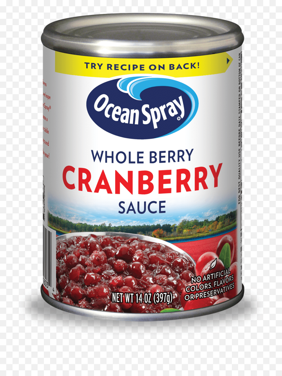 Whole Berry Cranberry Sauce Recipe Ocean Spray Whole Cranberry Sauce