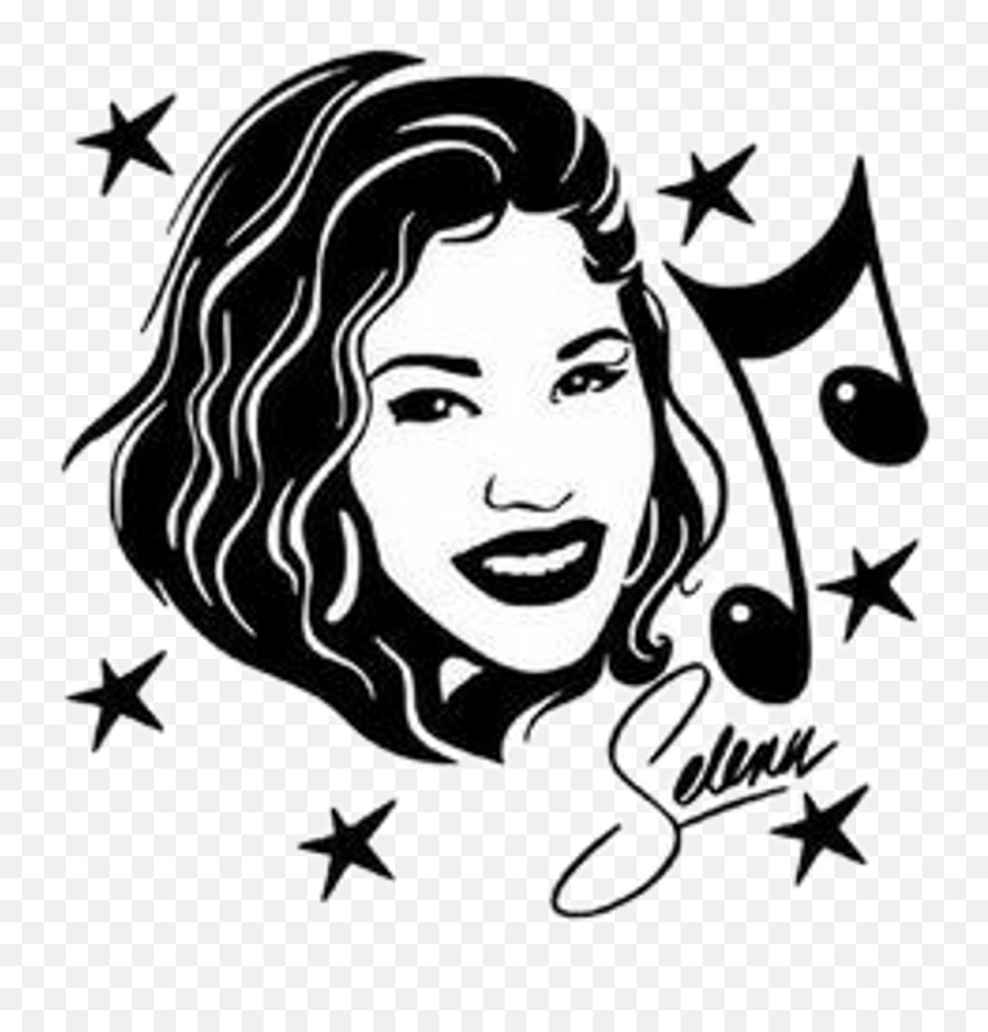 Stickers Freetoedit Selena Quintanilla Selena Quintanilla Drawing Easy Png,Selena Quintanilla