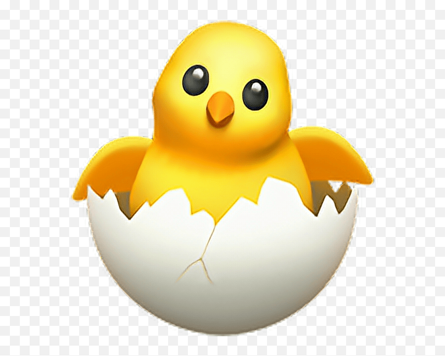 Babychicken Egg Chicken Sticker Apple Hatching Chick Emoji Png,Egg