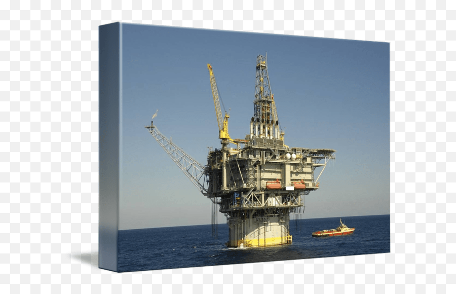 Spar Type Oil Rig With Flare And Supply Holstein Platform Png,Oil Rig