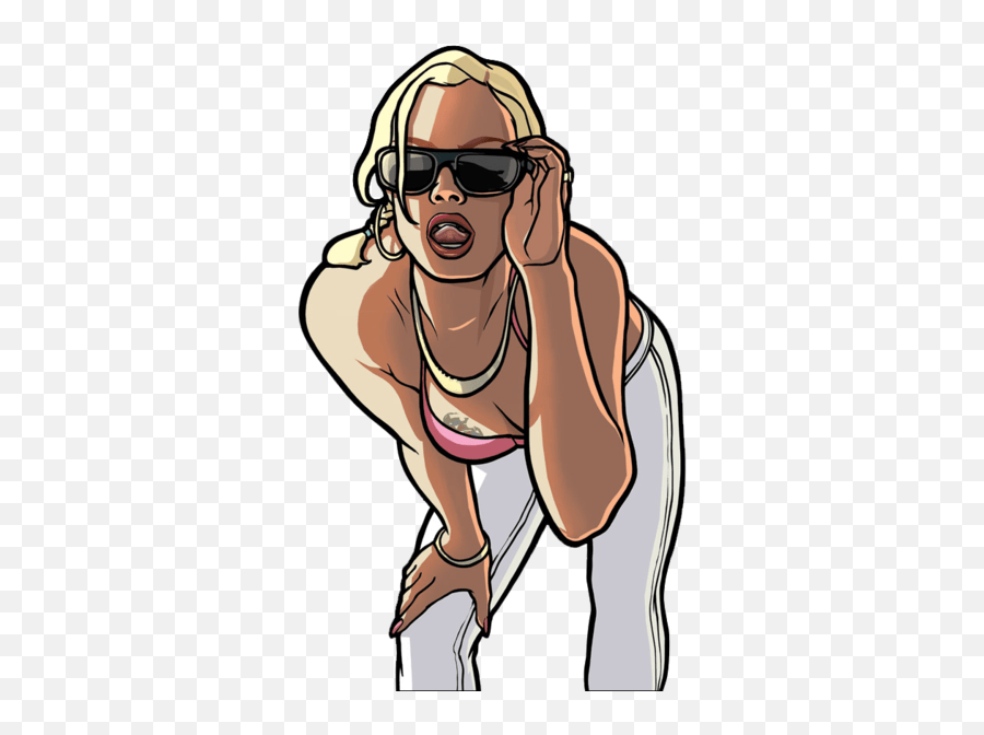 Gta Character 5 Gta San Andreas Girl Png,Gta 5 Transparent free