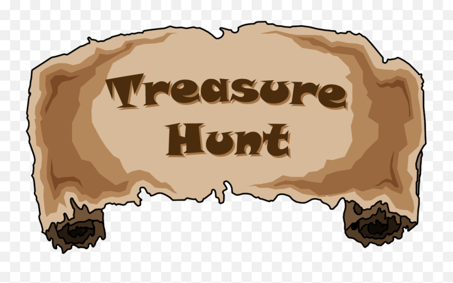 Clipart Map Treasure Hunt Treasure Hunt Game Clipart Png,Scavenger