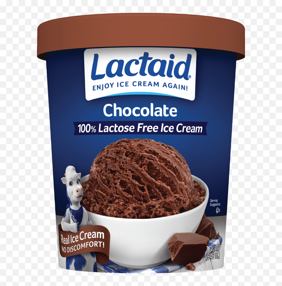 Lactaid Chocolate Ice Cream Lactose Intolerant Ice Cream Png