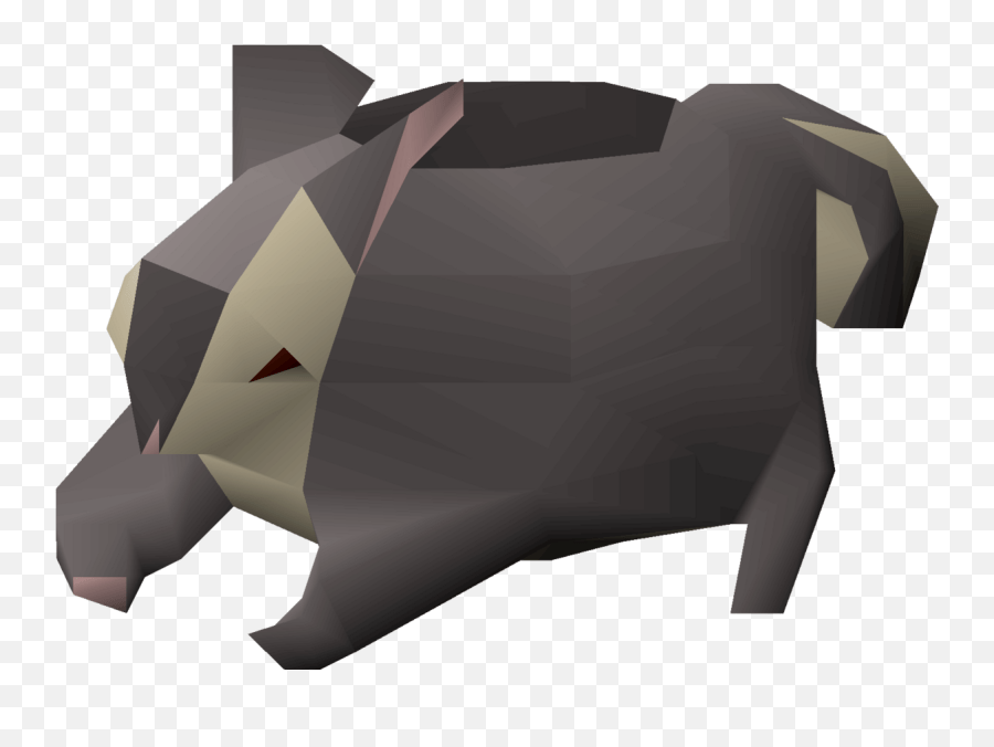 Black Chinchompa Hunter Osrs Wiki Origami Png,Hunter Png free