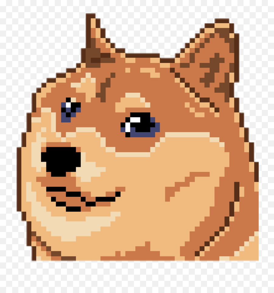 Roblox Doge Pixel Art Doge Png Images Pngwing Learn step by step