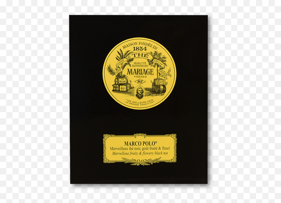 Mariage Freres Marco Polo Black Tea Leaves 100g Png free transparent