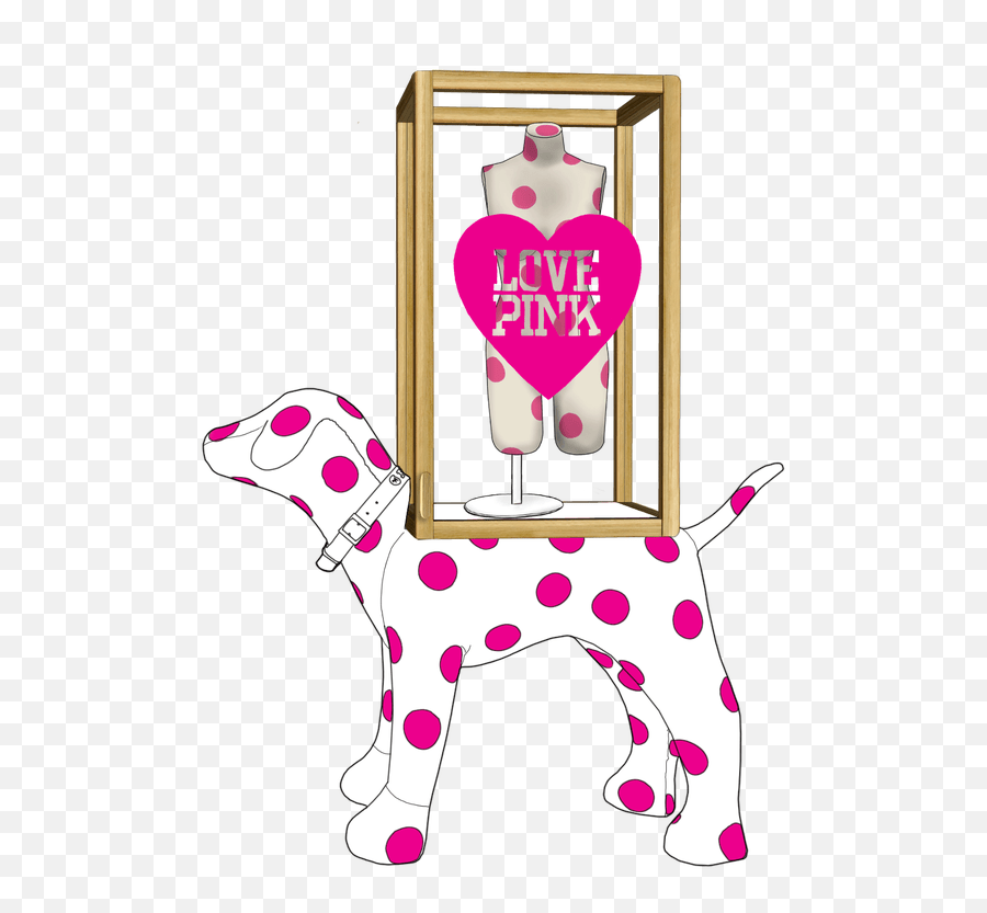 Design Dot Png,Victoria Secret Pink Dog Logo free transparent png