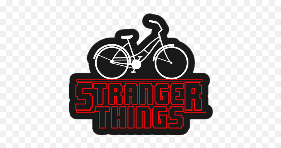 Stranger Things Bike Clipart Bicicleta Stranger Things Png Stranger Things Logo Png Free Transparent Png Images Pngaaa Com
