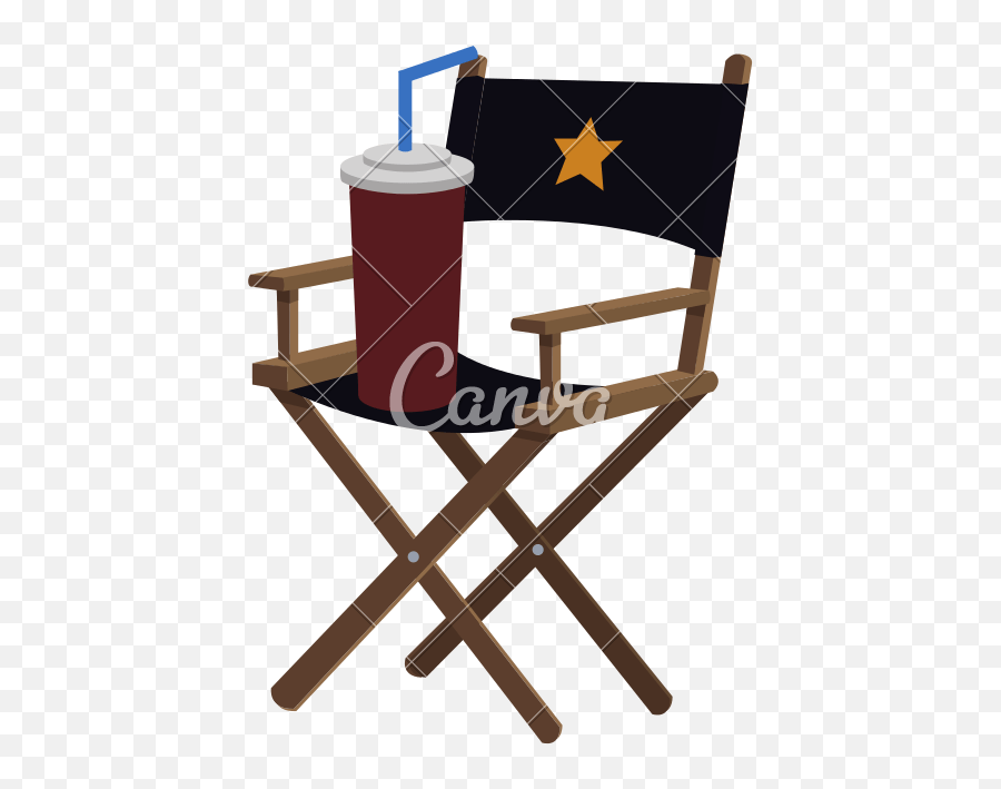 Director Chair Cinema Movie Icon Supreme Director Chair Replica Png
