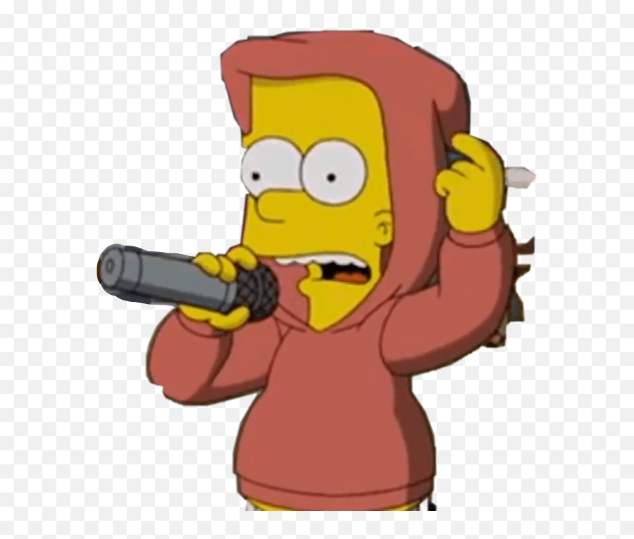 Bart Simpson Rap Asthetic Stock Freetoedit Simpsons Rap Png,Bart