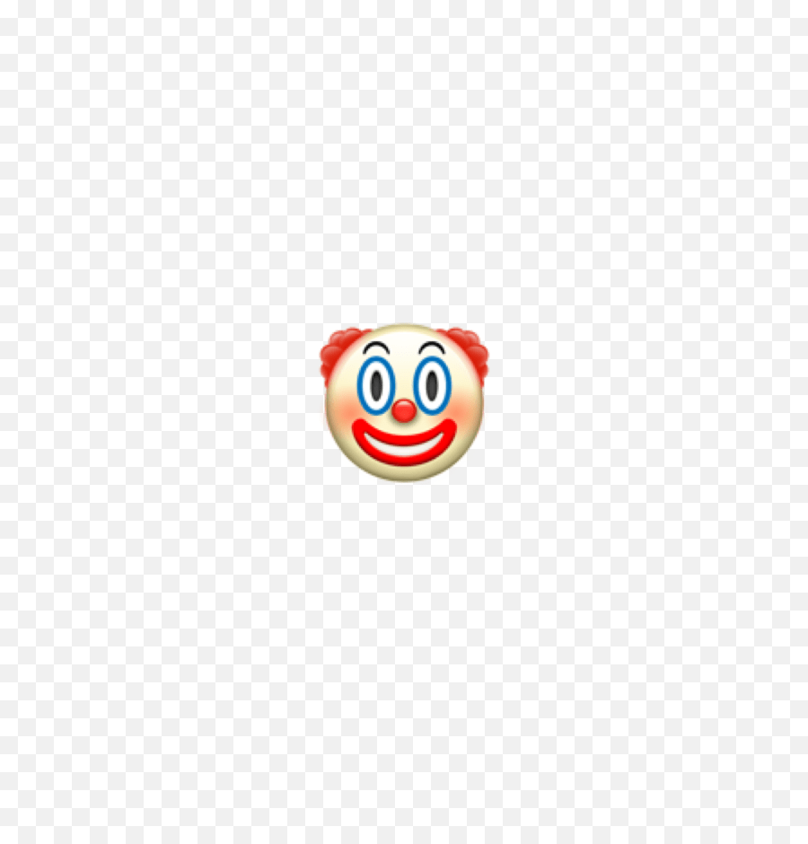 Clown Apple Emoji Transparent Png Stickpng Clown Face,Emoji Pngs