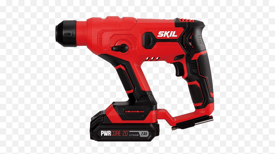 20v Rotary Hammer Kit With Pwrcore Hammer Drill Sds Skil Png,Harbor