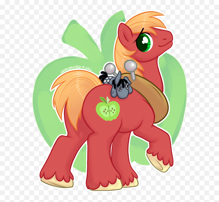 My Little Pony - My Little Pony Hentai Big Mac Clipart My Little Pony Big Mac Silueta Png,Little