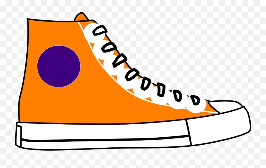 Converse Shoe Orange Pete The Cat Shoes Clipart Png,Converse Png free transparent png images