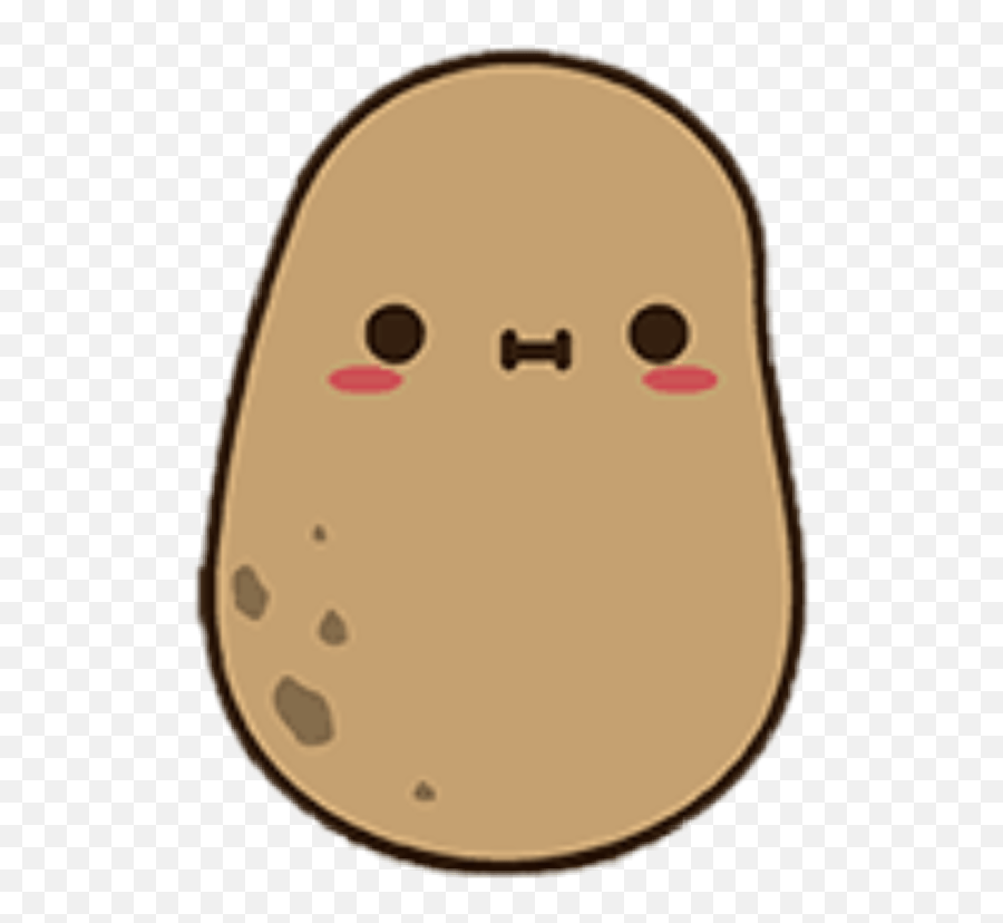 Kawaii Potato Cute Drawing Cartoon Potato Png,Kawaii Potato Png