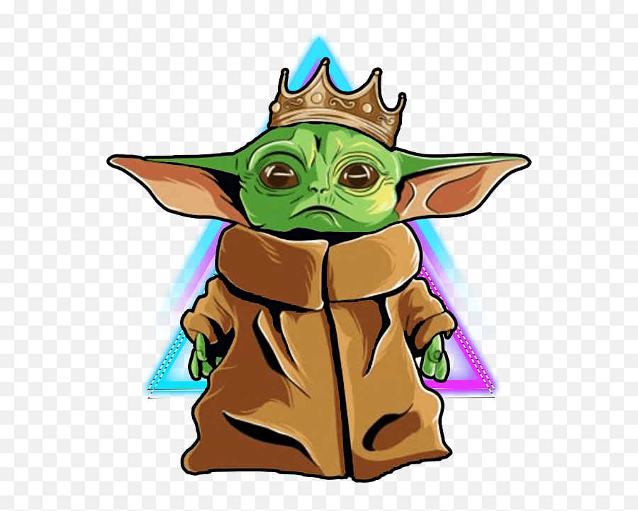 The Mandalorian Baby Yoda King Gildan Fleece Blanket Baby Yoda En